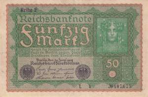 50 Mark 1919 ro.62b L